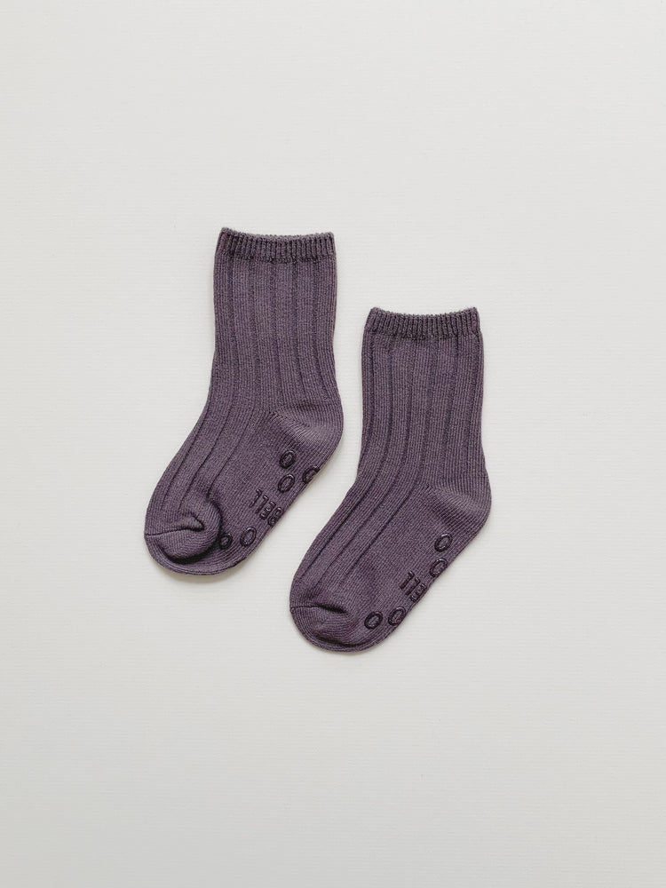 Maybell socks - Deep Taupe
