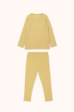 Long sleeve and pants set -  PALE SAND