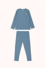 Long sleeve and pants set -  BLUE STONE