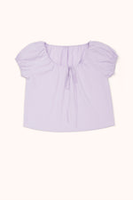 Puff Sleeve Blouse - LAVENDER