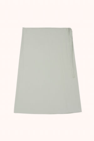 Women Midi Skirts- MIST GREEN