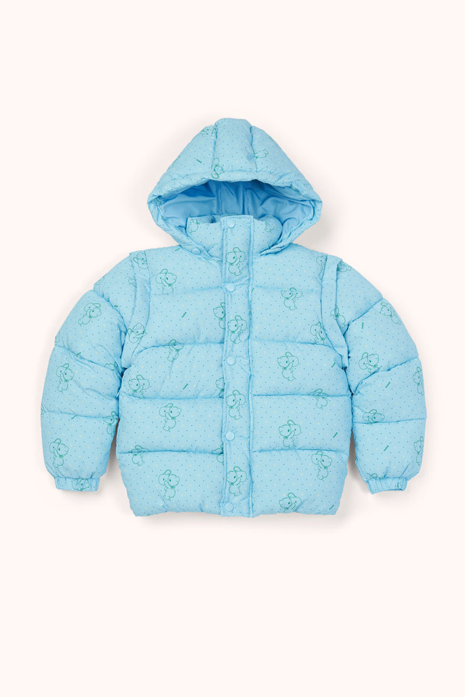 2-in-1  Wonder Puffer Jacket - Blue