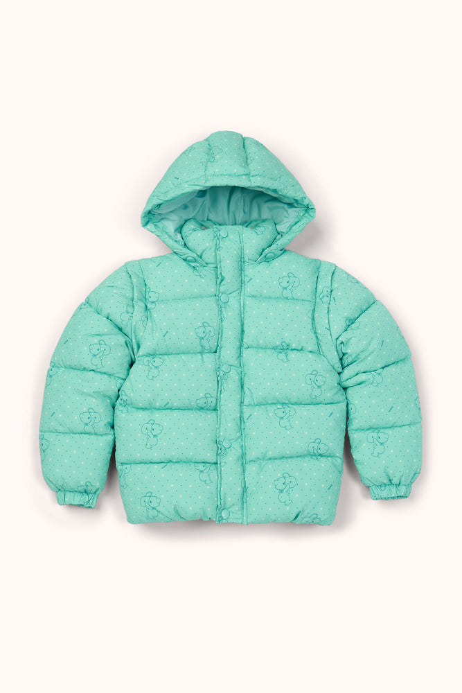 2-in-1  Wonder Puffer Jacket - Mint