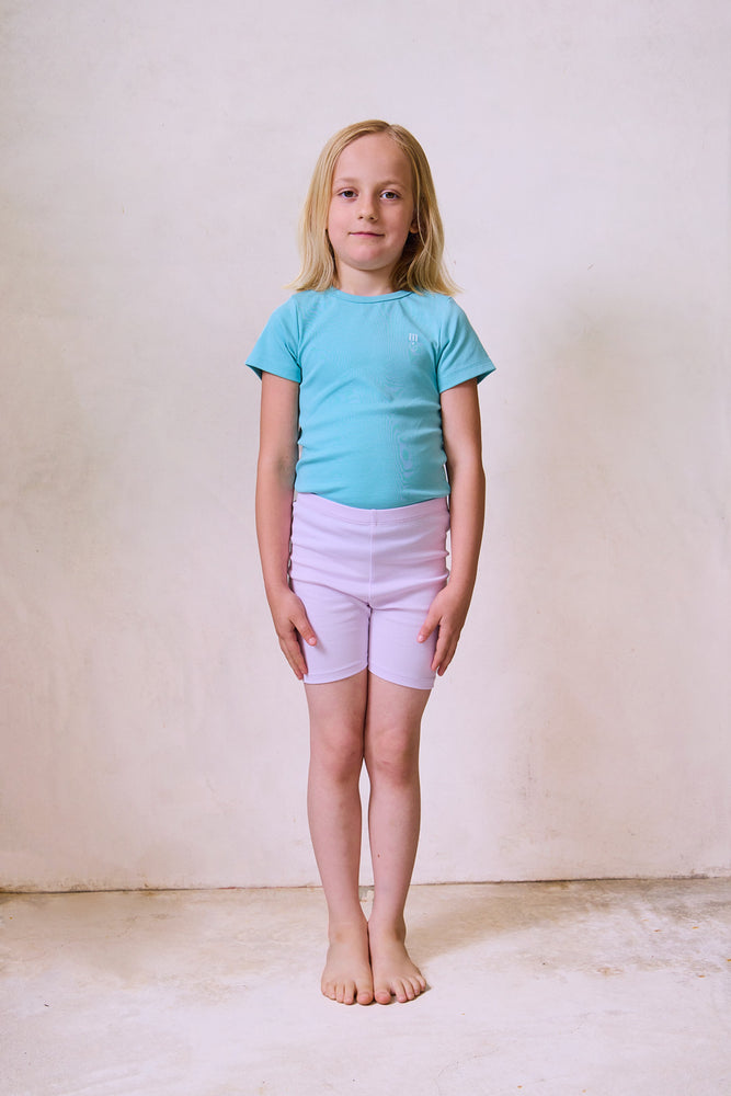 Short sleeve and pants set -  SOFT TURQUOIES