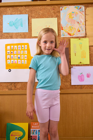 Short sleeve and pants set -  LIGHT PINK