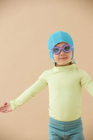 Speedo Unisex-Child Swim Goggles Sunny G -Purple