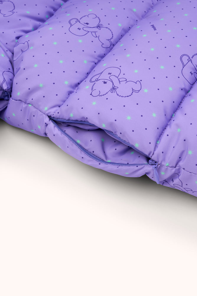 2-in-1  Wonder Puffer Jacket - Purple