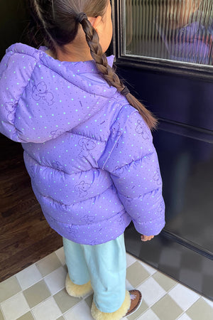 2-in-1  Wonder Puffer Jacket - Purple