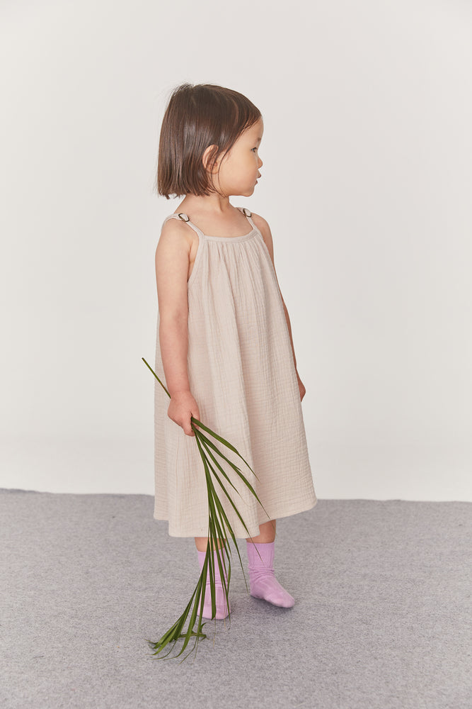 
            
                Load image into Gallery viewer, Gauze Dress - Vanilla
            
        