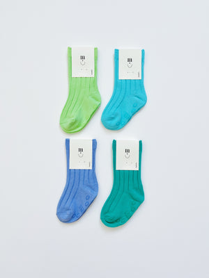 
            
                Load image into Gallery viewer, 4-pack of socks - Everyday color
            
        