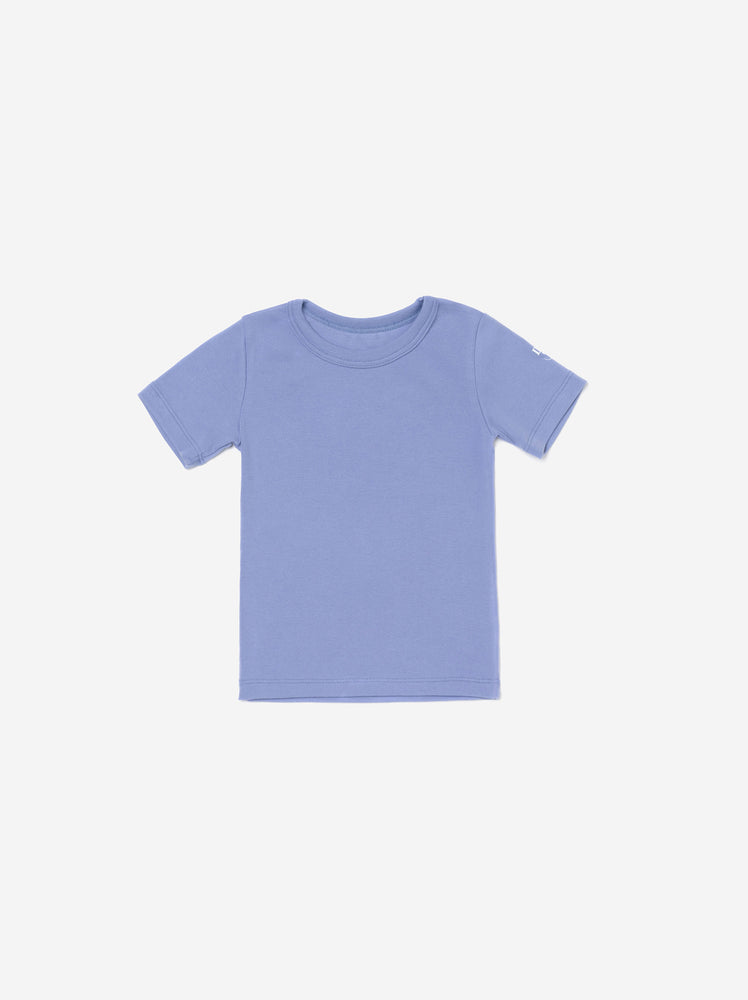 
            
                Load image into Gallery viewer, Supima short sleeve set- blue
            
        
