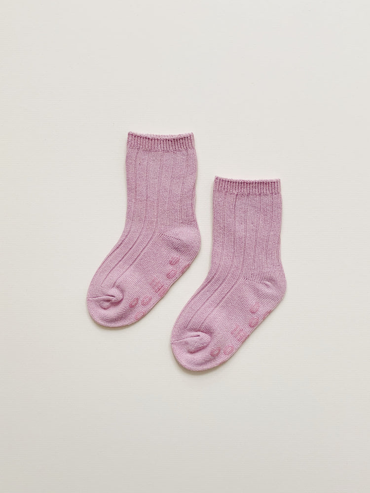 Maybell socks - Dawn Pink