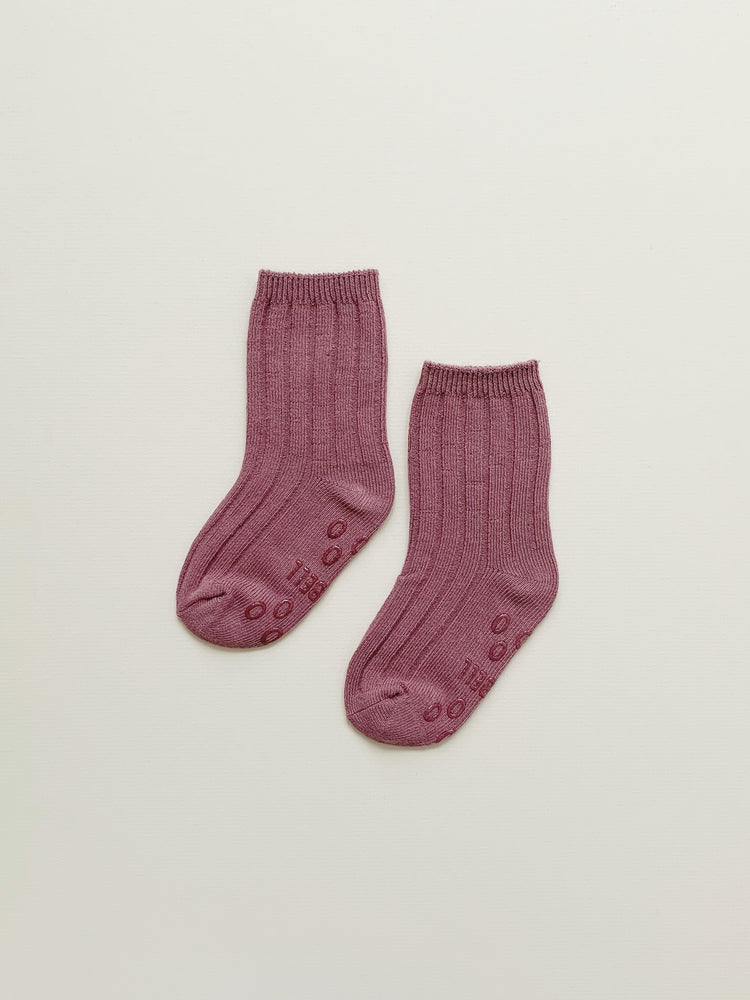 Maybell socks - Dusty Orchid
