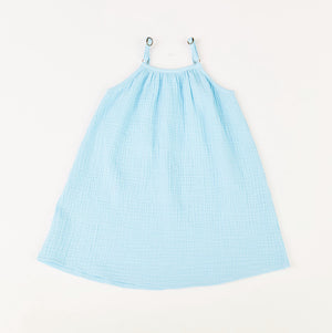 
            
                Load image into Gallery viewer, Gauze Dress - Sky Blue
            
        