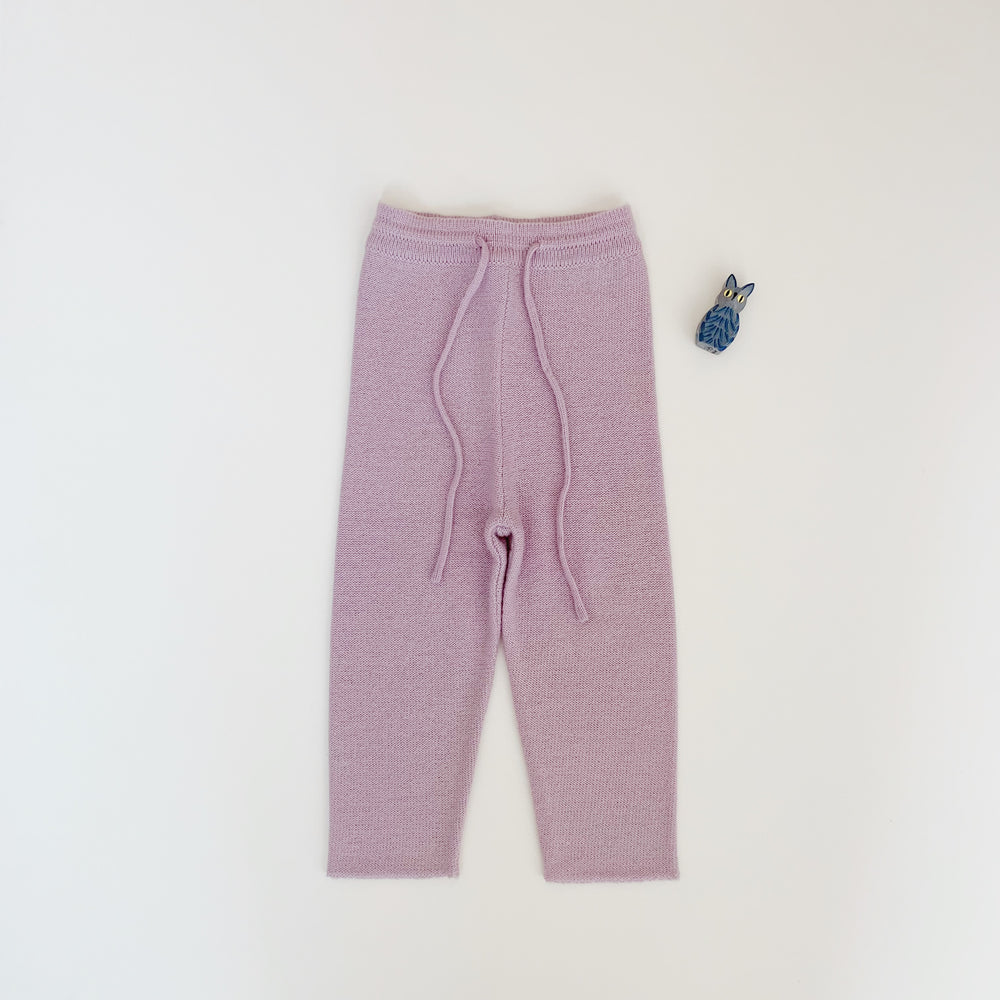 
            
                Load image into Gallery viewer, Wool Pants - Violet ice - Maybellstudio
            
        